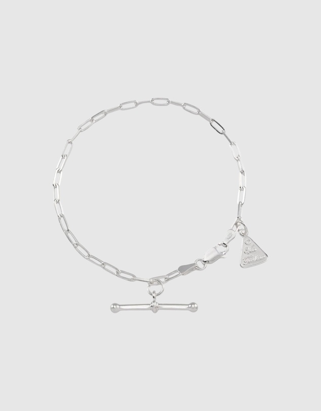 Von Treskow - Fine Clip Chain T-Bar Bracelet