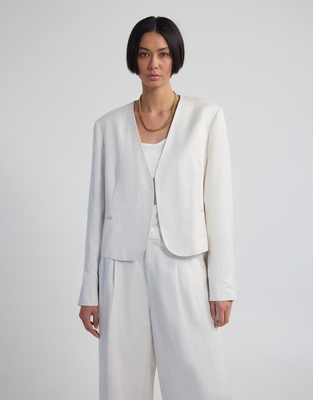 Oxford - Alina Crop Blazer