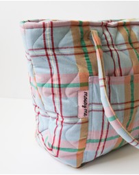 Mosey Me - Confetti Plaid Quilted Bag