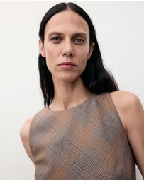 M.N.G - Check Belt Dress