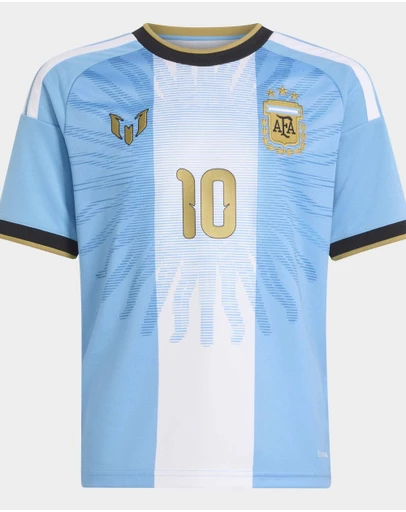 adidas Performance - Argentina Messi 26 Football Jersey 10 Kids