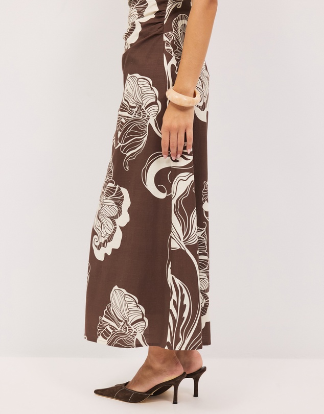 Calli - Gwen Floral Midi Dress