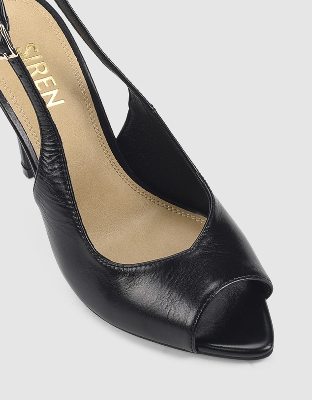 Siren - Zola Peep Toe Heels