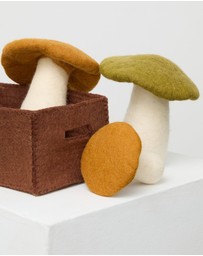 Phile - Crate of Mushrooms - Brown