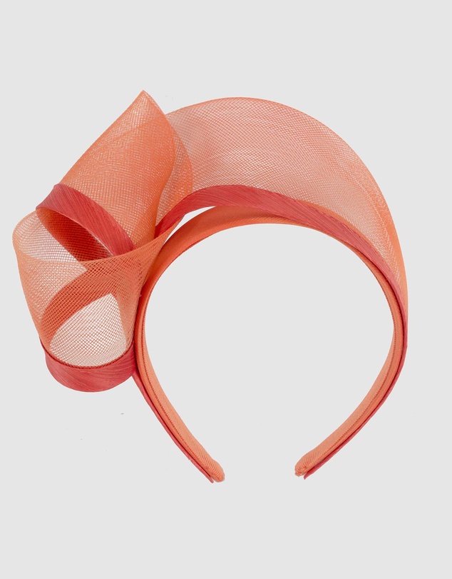 Fillies Collection - Orange Headband Fascinator