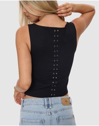 Thrills - Rhyde Eyelet Tank