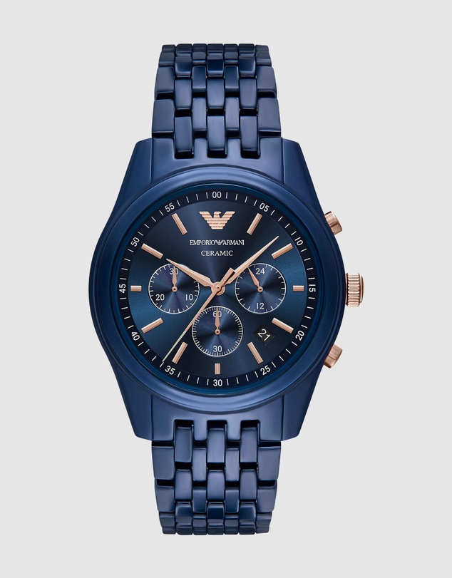Emporio Armani - Blue Chronograph Watches