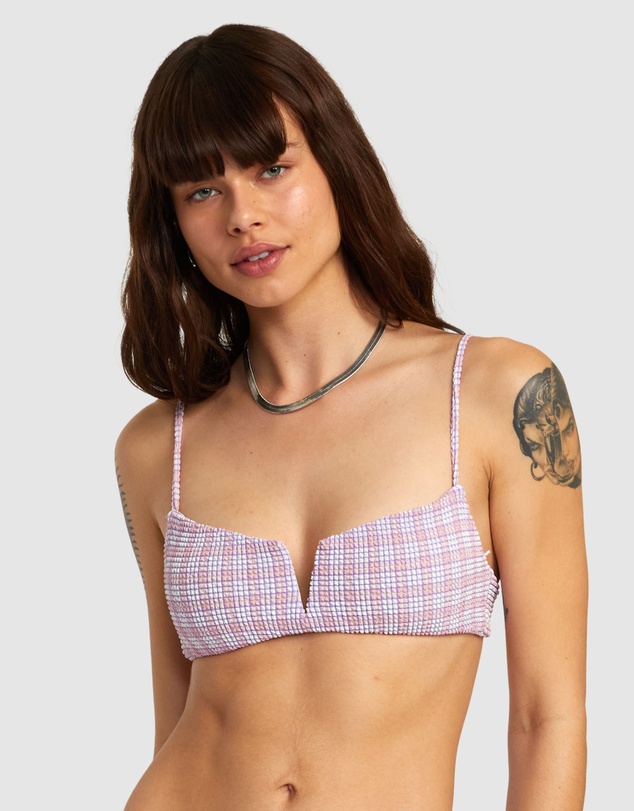 RVCA - Prepped Bralette Bikini Top For Women