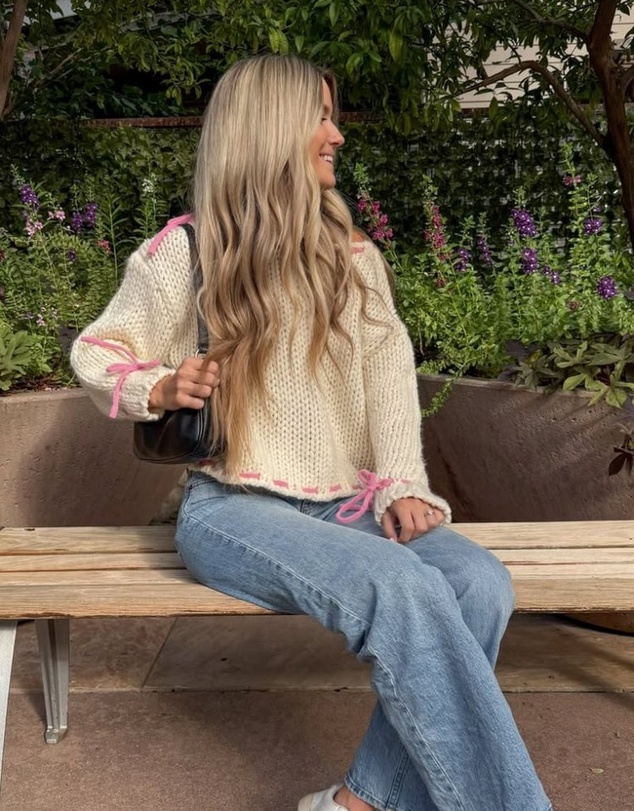 Beginning Boutique - Bea Cream Sweater