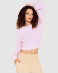 MINKPINK - Tahlia Fluffy Knit Jumper