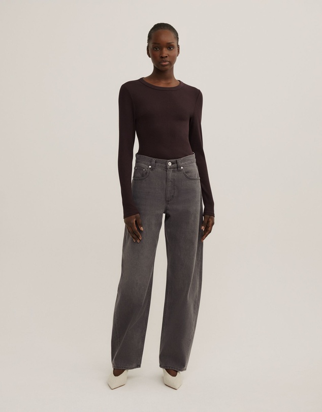 Witchery - Crew Rib Long Sleeve Top