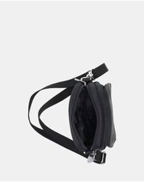 Pierre Cardin - Pierre Cardin Nylon with Leather Trim Travel Bag