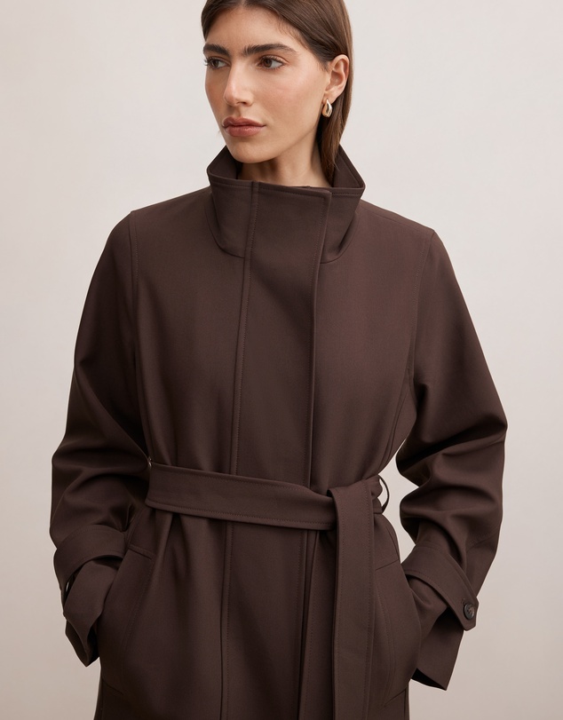 Forever New - Florence Funnel Neck Trench Coat