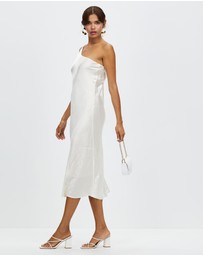 Third Form - Crush Bias One Shoulder Dress
