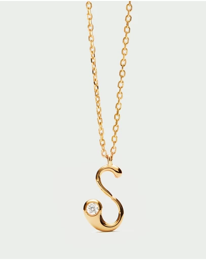 PDPAOLA - Initial 2026 S Pendant Necklace