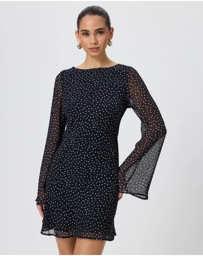 Tussah - Franca Polka Dot Mini Dress