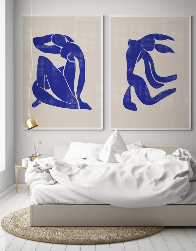 Inka Arthouse - The Cut Outs Set of 2 by Henri Matisse Art Prints