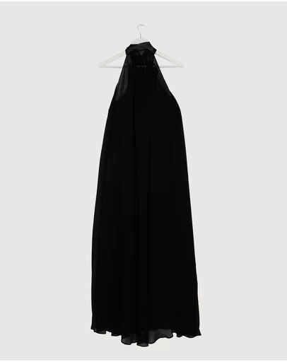 Revibe - Repaired Minima Esenciales Reese Tie Back Maxi Dress - AU 8