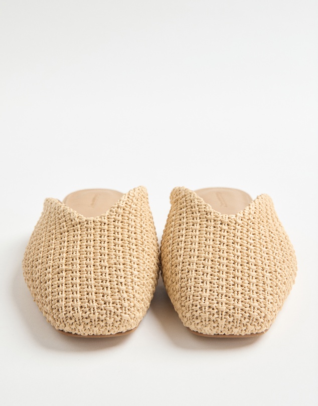 Commonry - Amara Raffia Slide