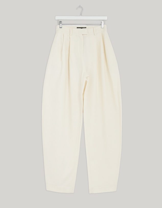 Revibe - Repaired MISHA Mezzaluna Pleated Barrell Leg Trousers - AU 10