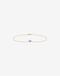 Michael Hill - Bracelet with Tanzanite in 10kt Yellow Gold