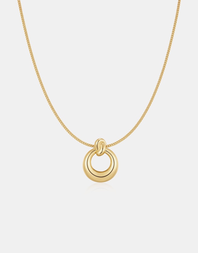 Ania Haie - Gold Open Circle Necklace