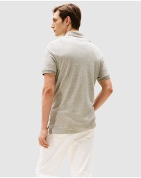 Tommy Hilfiger - Regular Fit Polo Shirt With Linen