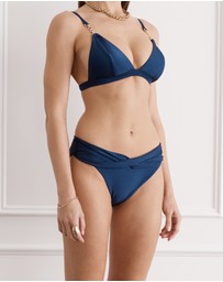 Aqua Blu Australia - Napoleon Courtney Cross Front Pant