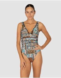 Baku Swimwear - Tulum Longline One Piece Swimsuit