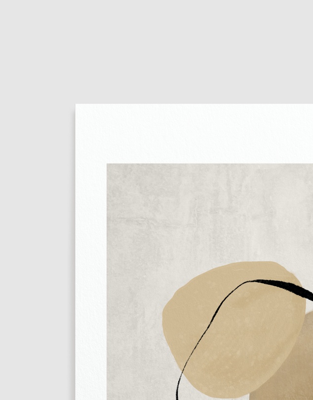 Olive et Oriel - Pierre Abstraite I Art Print