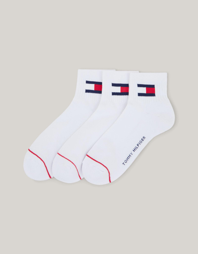 Tommy Hilfiger - 3-Pack Quarter Socks