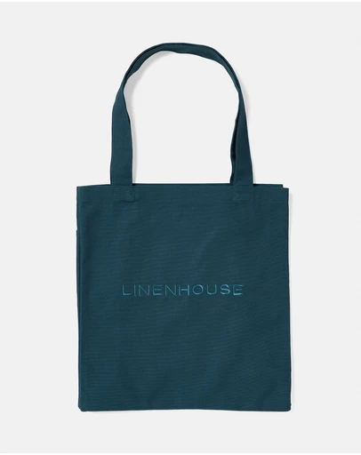 Linen House - Linen House Embroidered Tote Bag