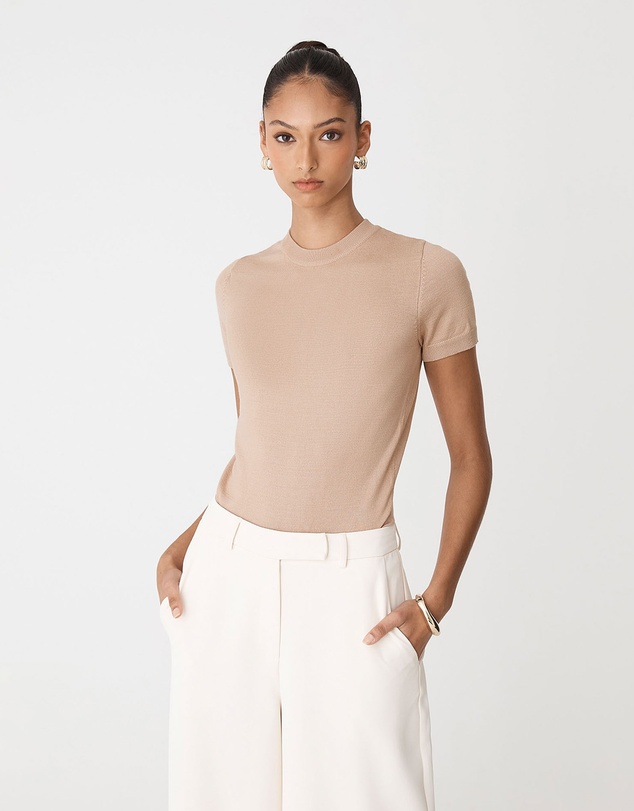 Forcast - Catherine Short Sleeve Knit