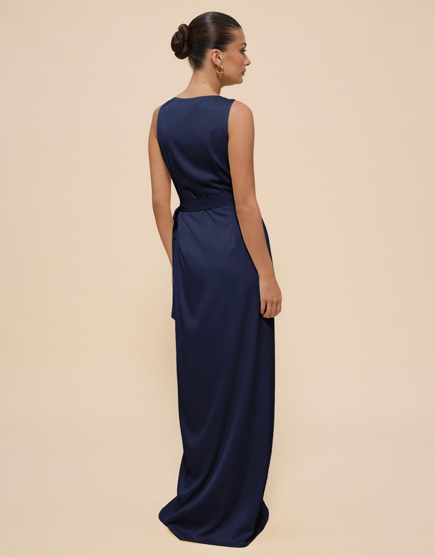 CHANCERY - Lani Sleeveless Wrap Maxi Dress