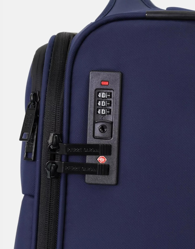 Pierre Cardin - Pierre Cardin 55cm Soft Water-Repellent Cabin Carry-On Spinner