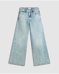 Tommy Hilfiger - Twist '70s High Rise Wide Leg Jeans