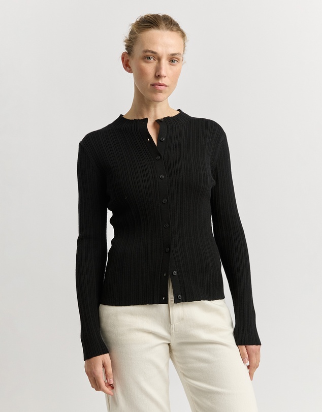 Toorallie - Variegated Rib Cardigan