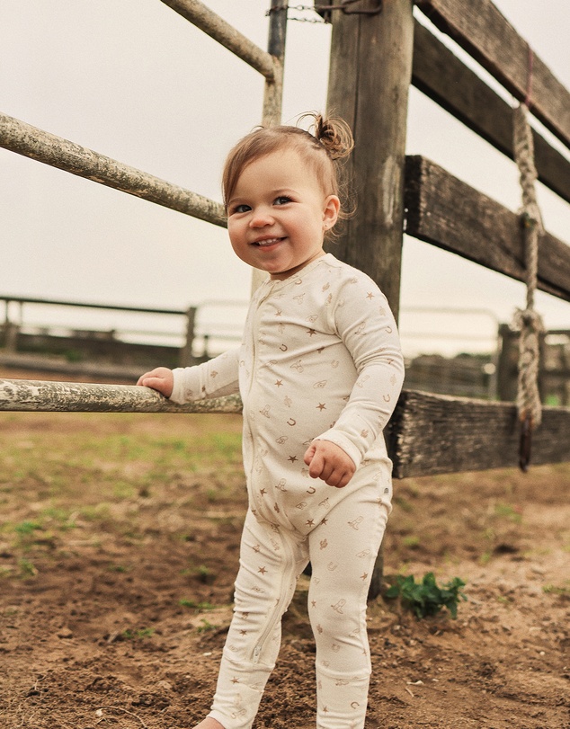 Kynd Baby - Essential Onesie in Country Pristine