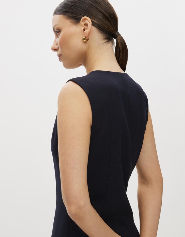 Minima Esenciales - Fika Tailored Midi Dress