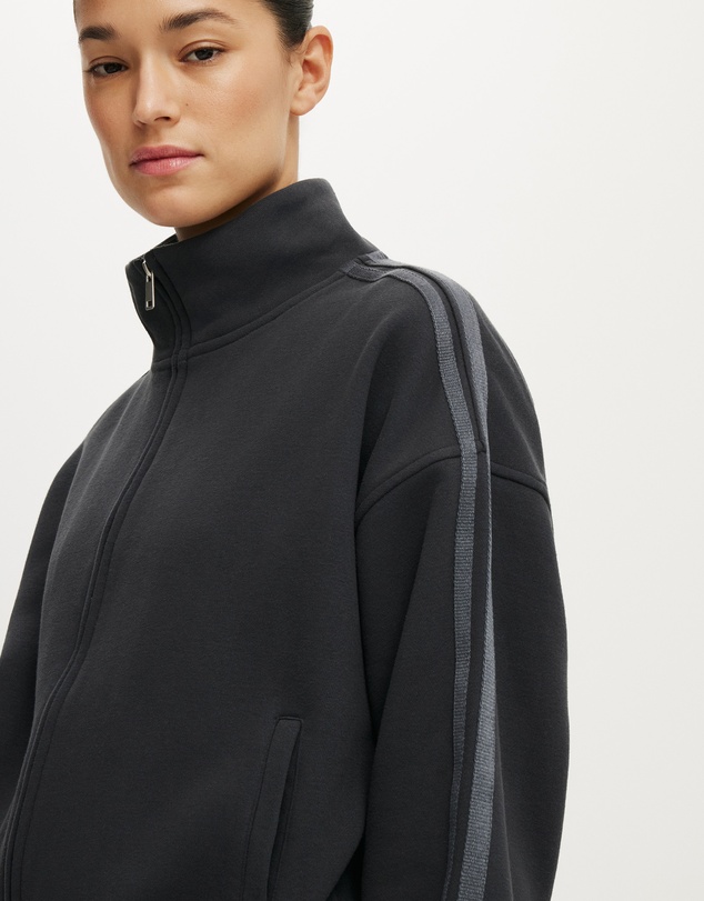 Cotton On - Funnel Neck Fleece Zip Through