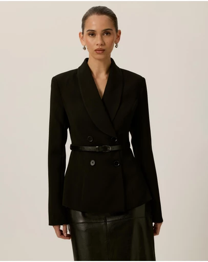 Tussah - Nora Belted Blazer