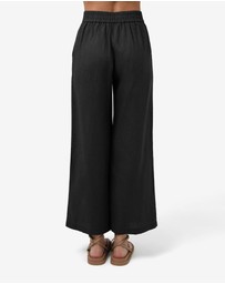 Forcast - Ami Linen Elastic Back Pants
