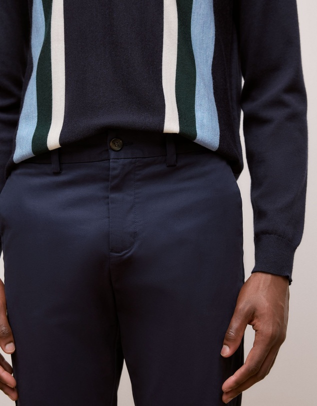 Trenery - Slim Fit Chino in Navy