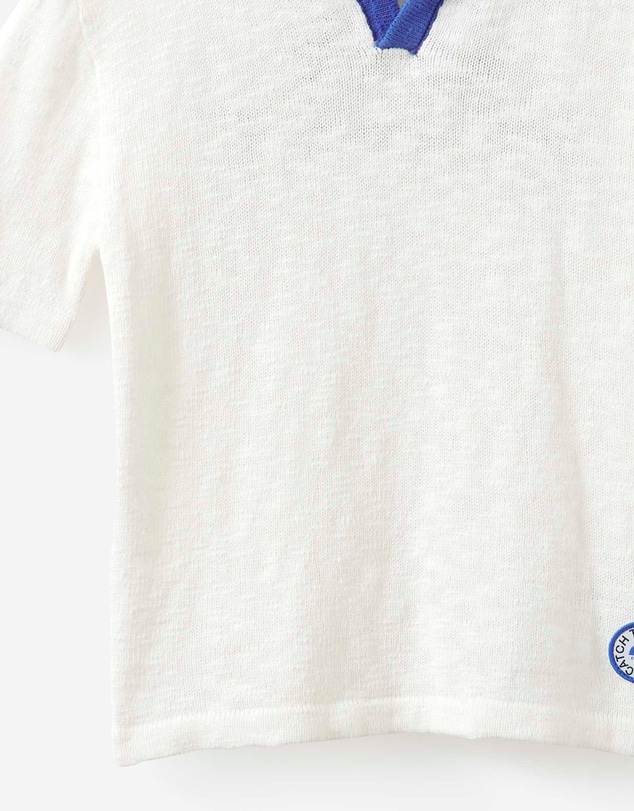Cotton On Kids - Oversized Colour Block Knit Polo