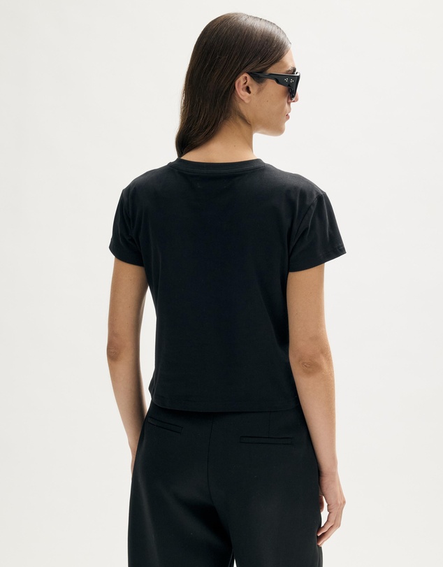 Minima Esenciales - Sabine High V Neck T-Shirt