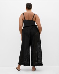 City Chic - Andros Jacquard Knit Pant