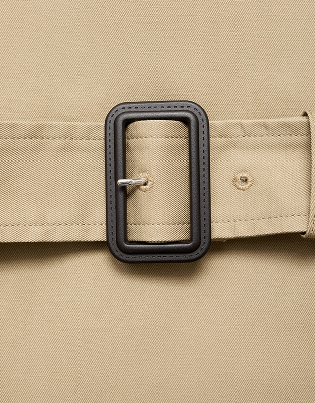M.N.G - Classic Trench Coat With Belt
