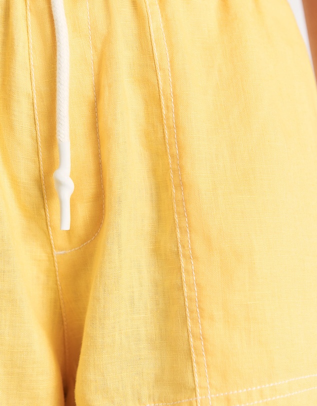 Jag - Gigi Linen Pull On Short - ICONIC EXCLUSIVE