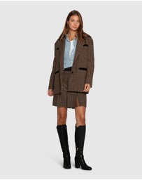 Belle & Bloom - Set Me Free Tweed Skirt