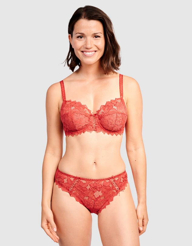 Sans Complexe - Arum Microfiber & Lace Hipster Brief